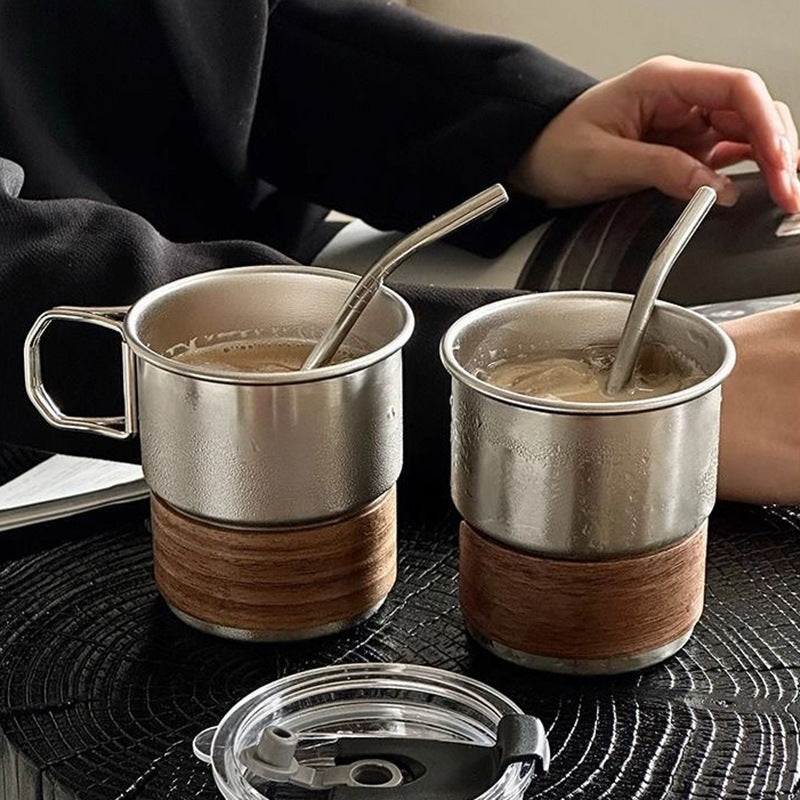 創意小物館 不鏽鋼咖啡吸管杯