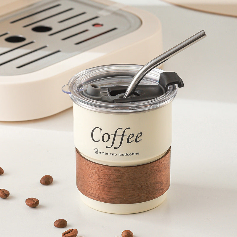 創意小物館 不鏽鋼咖啡吸管杯