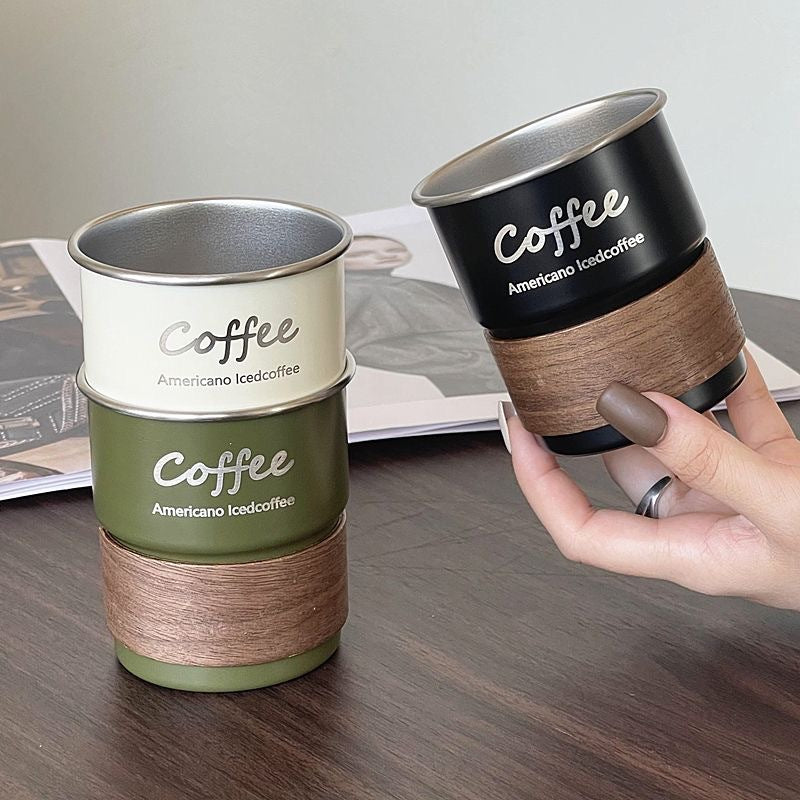 創意小物館 不鏽鋼咖啡吸管杯