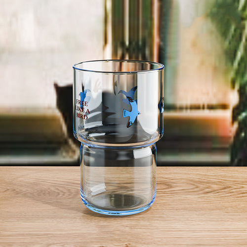 家居生活雜貨舖 自由飛鳥玻璃杯