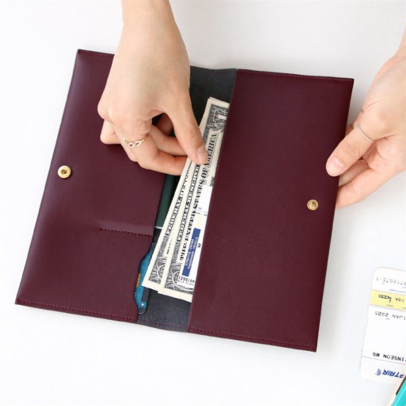 創意小物館 韓版旅行多功能護照夾