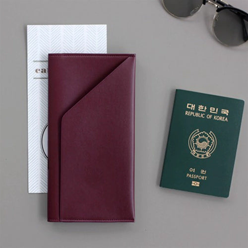 創意小物館 韓版旅行多功能護照夾