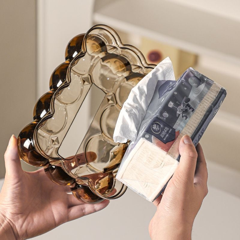 家居生活雜貨舖 泡泡彈簧面紙盒