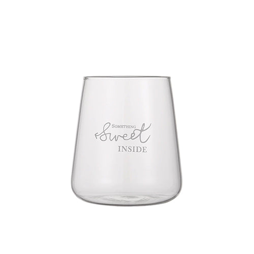 家居生活雜貨舖 簡約耐熱收口玻璃杯