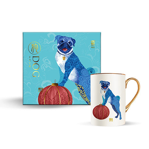 神話言 十二生肖 藝術骨瓷馬克杯