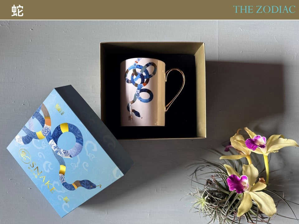 神話言 十二生肖 藝術骨瓷馬克杯