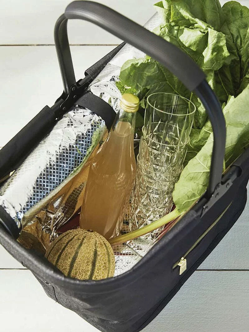 【瑞典 sagaform】野餐保冷提籃-三色