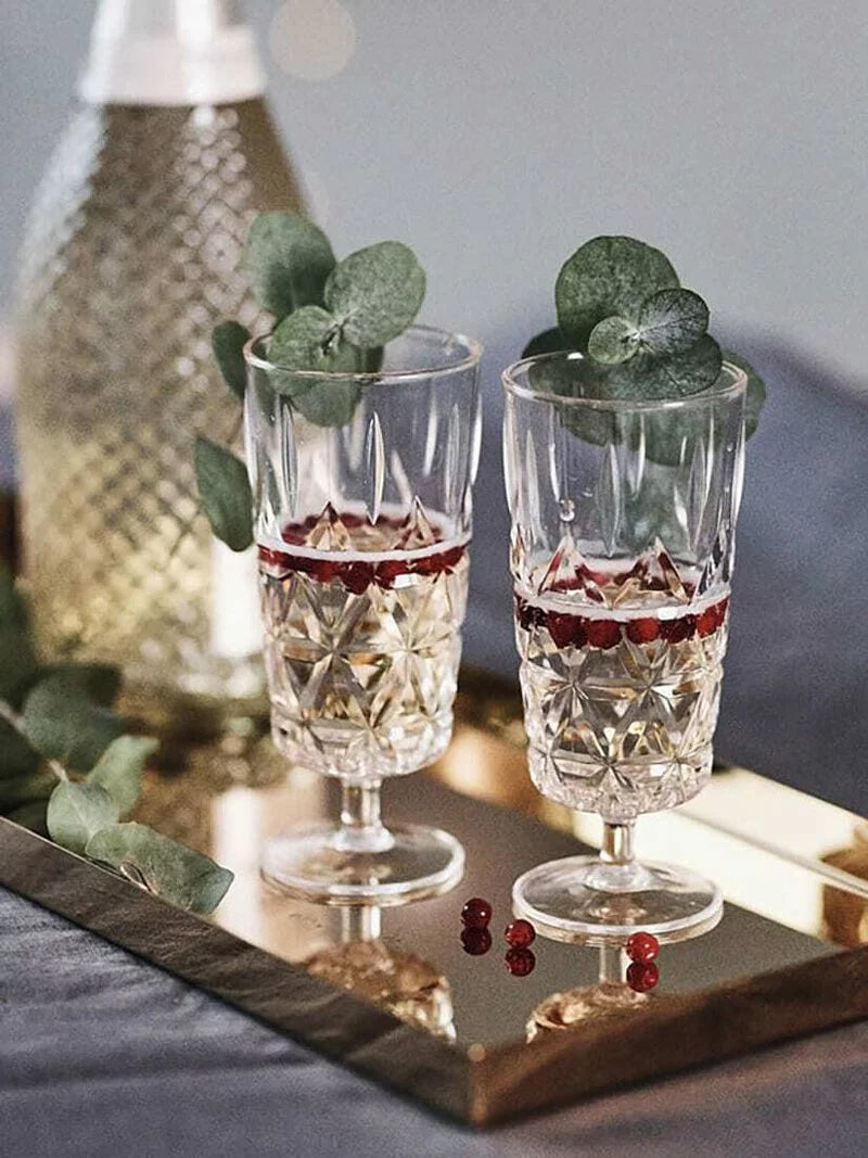 【瑞典 sagaform】野餐香檳杯4入組