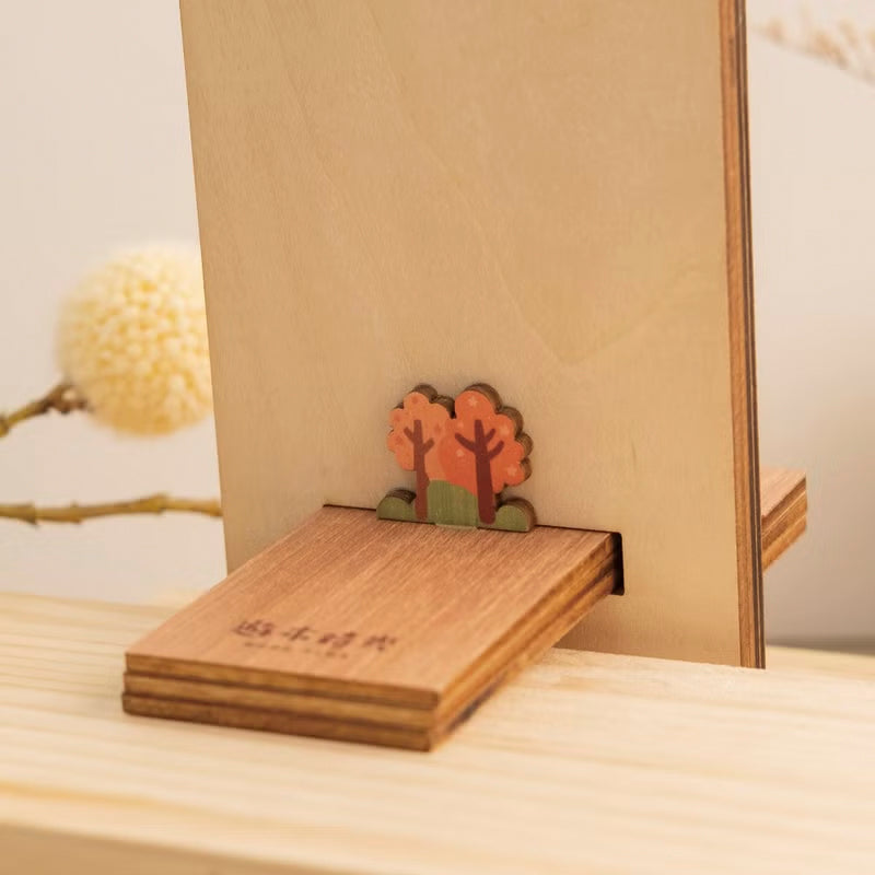 遊木時光 woodtime 微風景手機架