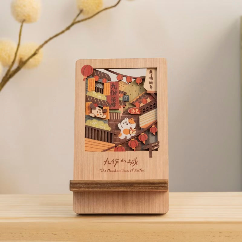 遊木時光 woodtime 微風景手機架