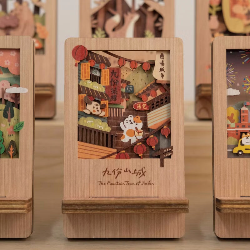 遊木時光 woodtime 微風景手機架