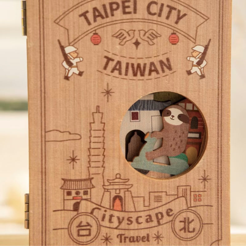 遊木時光 woodtime 繪本小夜燈