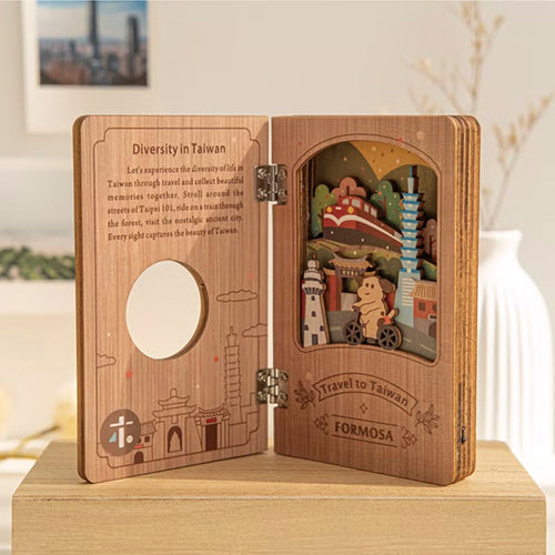 遊木時光 woodtime 繪本小夜燈