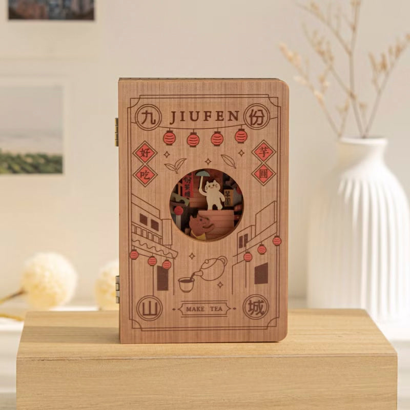 遊木時光 woodtime 繪本小夜燈