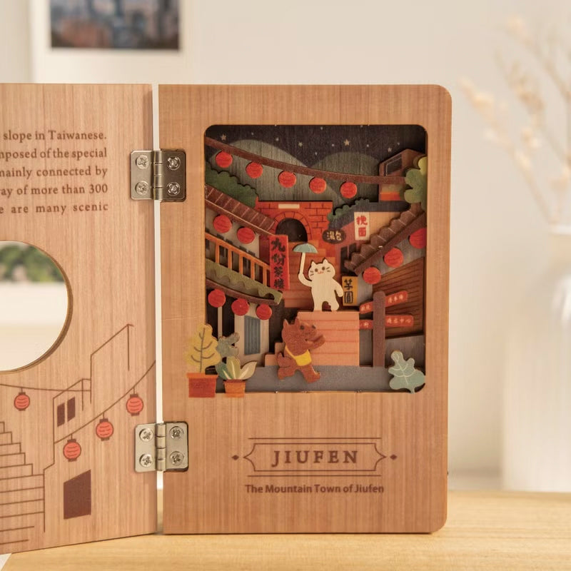 遊木時光 woodtime 繪本小夜燈