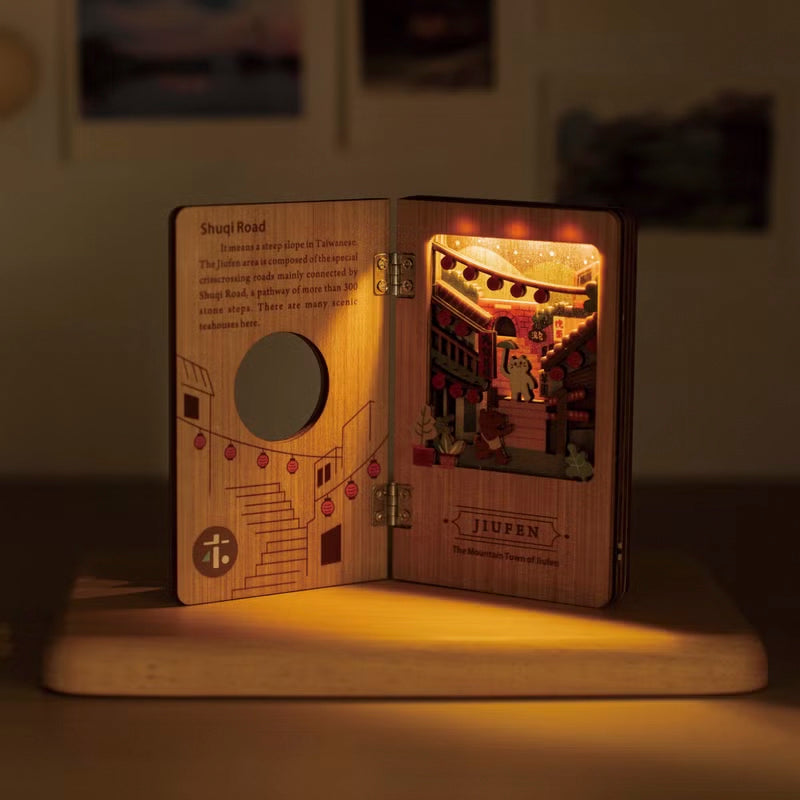 遊木時光 woodtime 繪本小夜燈