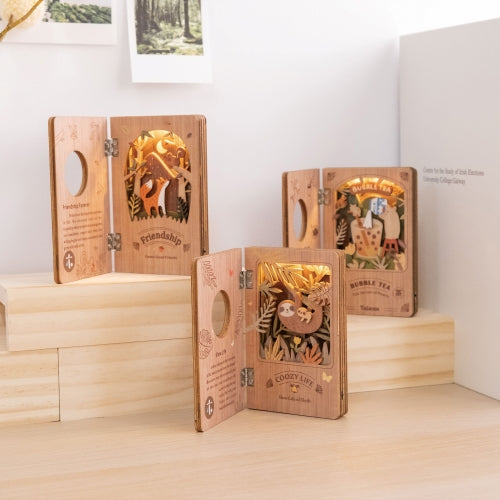 遊木時光 woodtime 繪本小夜燈