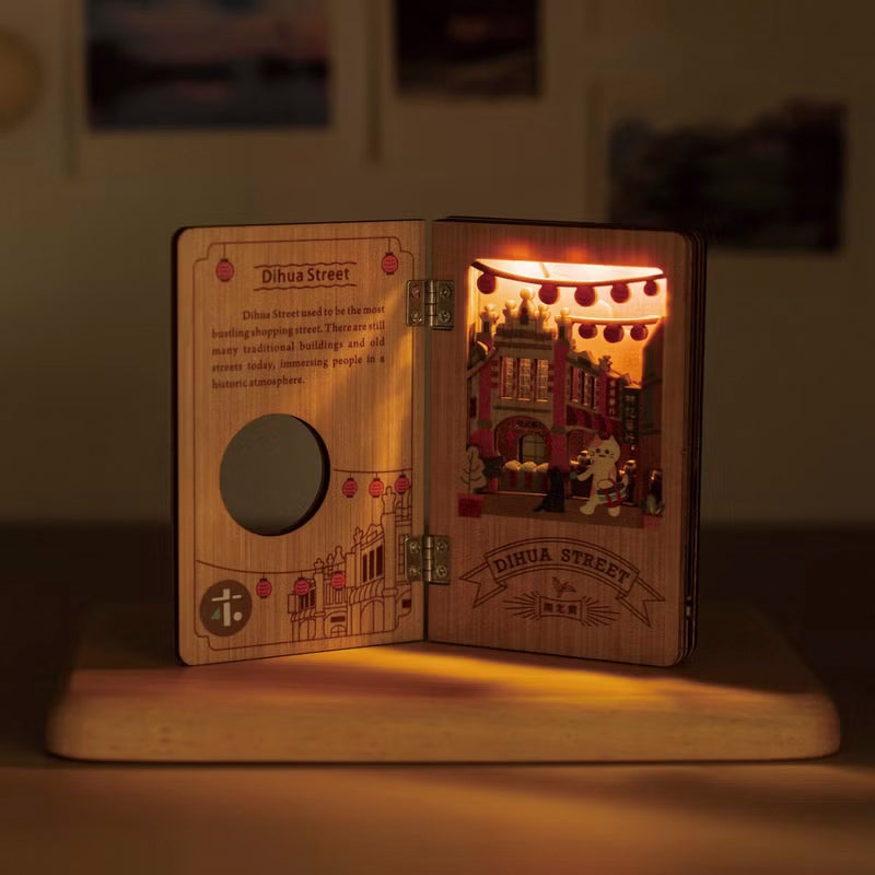 遊木時光 woodtime 繪本小夜燈