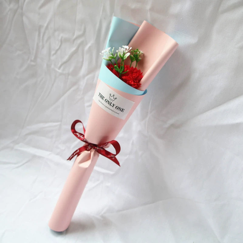 創意小物館 質感仿真康乃馨 (單支)