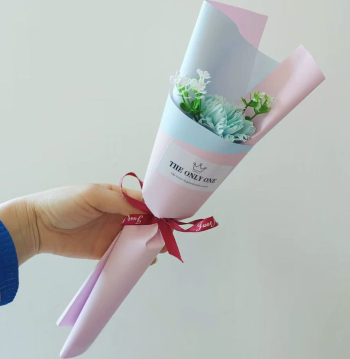 創意小物館 質感仿真康乃馨 (單支)