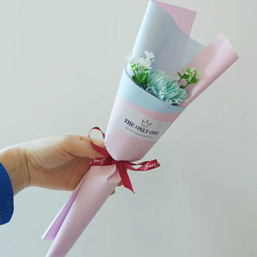 創意小物館 質感仿真康乃馨 (單支)