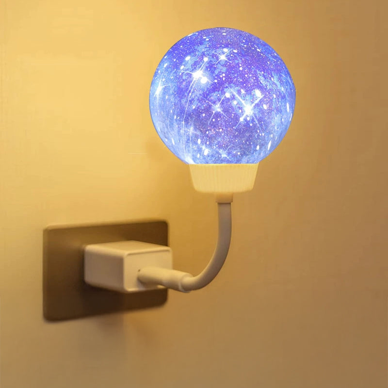 創意小物館 USB聲控星球小夜燈