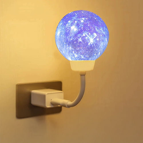 創意小物館 USB聲控星球小夜燈