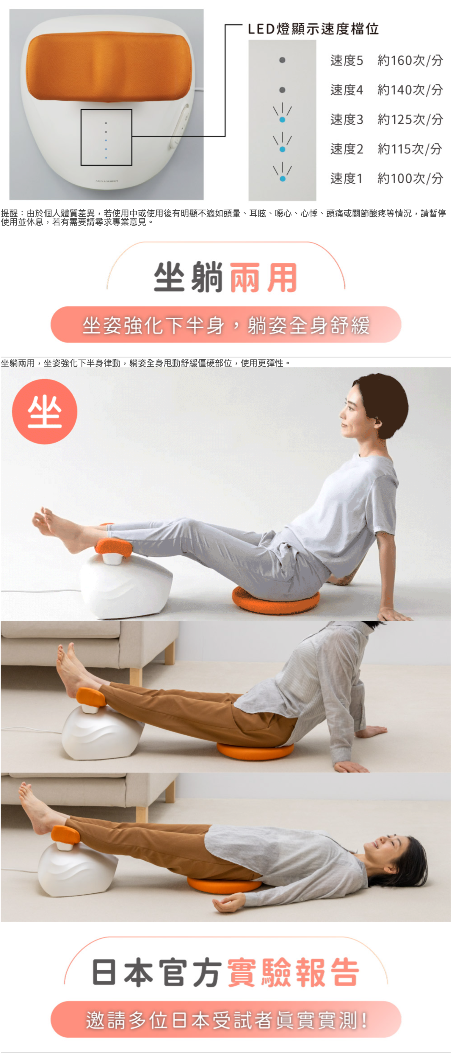 LOURDES 懶懶舒脊律動搖擺機 / 律動機 AX-FY919