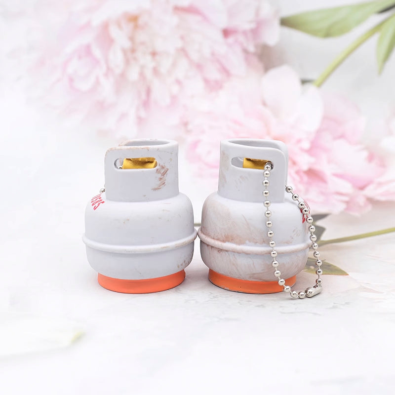 創意小物館 仿真生鏽感瓦斯桶鑰匙圈 (1入)