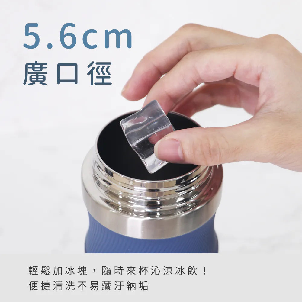 【KINYO】不鏽鋼 隨行雙飲保溫杯900ml(KIM-3027)