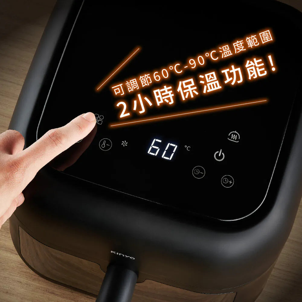 【KINYO】觸控式多功能氣炸鍋6.5L