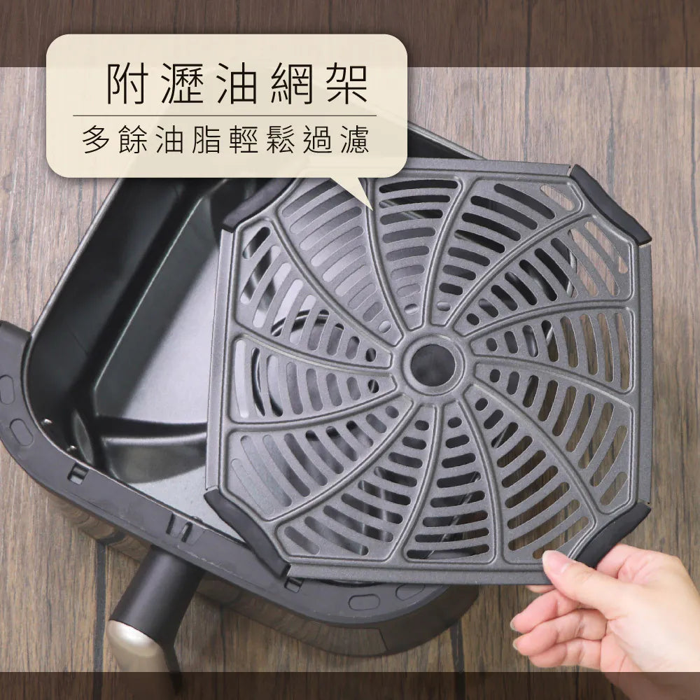 【KINYO】觸控式多功能氣炸鍋6.5L