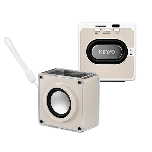 【KINYO】CUBE COOKIE方塊酥小喇叭(BTS-760)