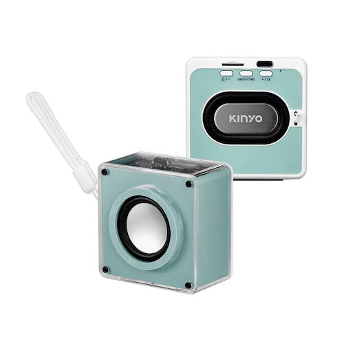 【KINYO】CUBE COOKIE方塊酥小喇叭(BTS-760)