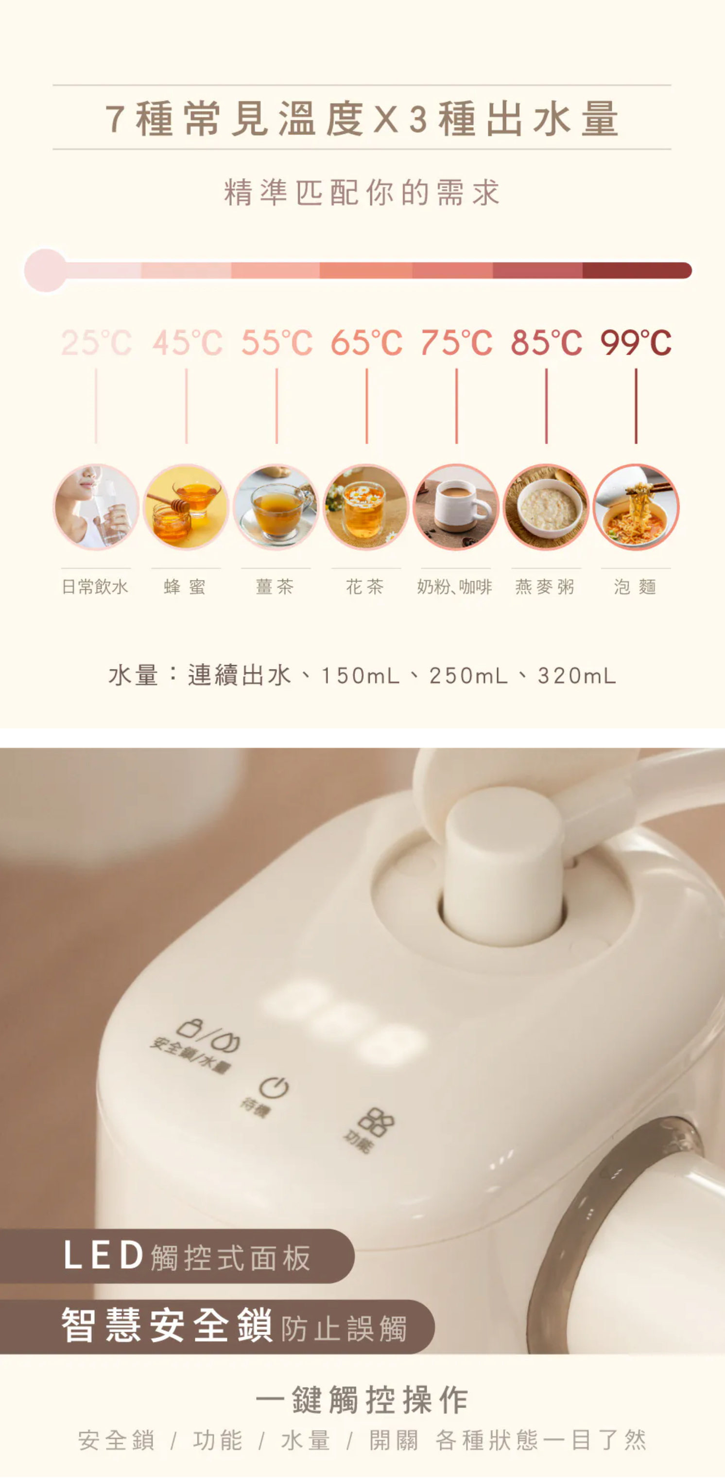 【KINYO】迷你智慧瞬熱飲水機