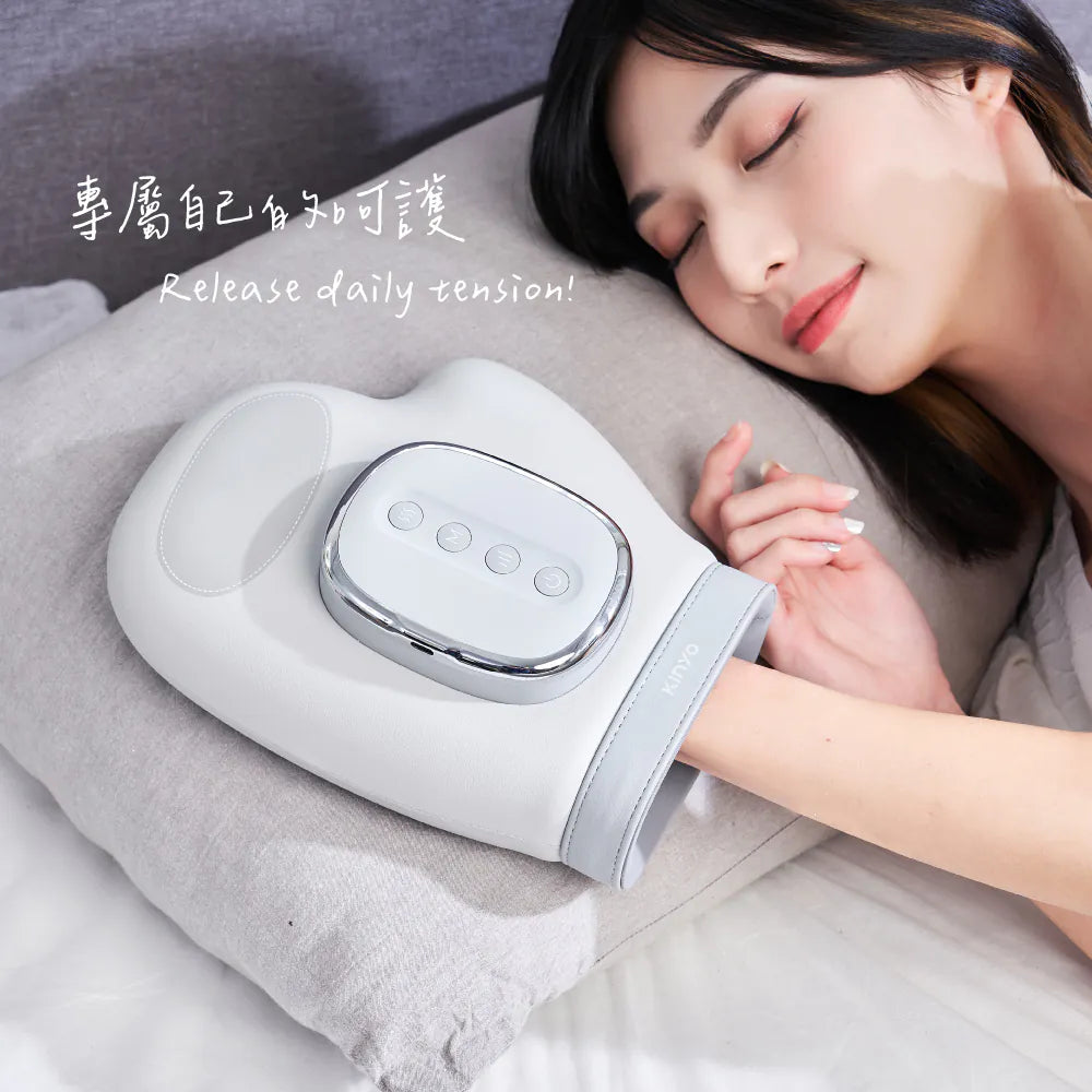 【KINYO】溫揉壓手部按摩器
