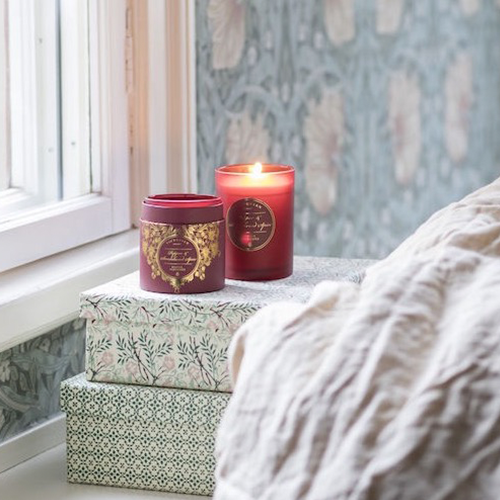 瑞典 VICTORIAN 感官圓盒蠟燭 胡椒檀香