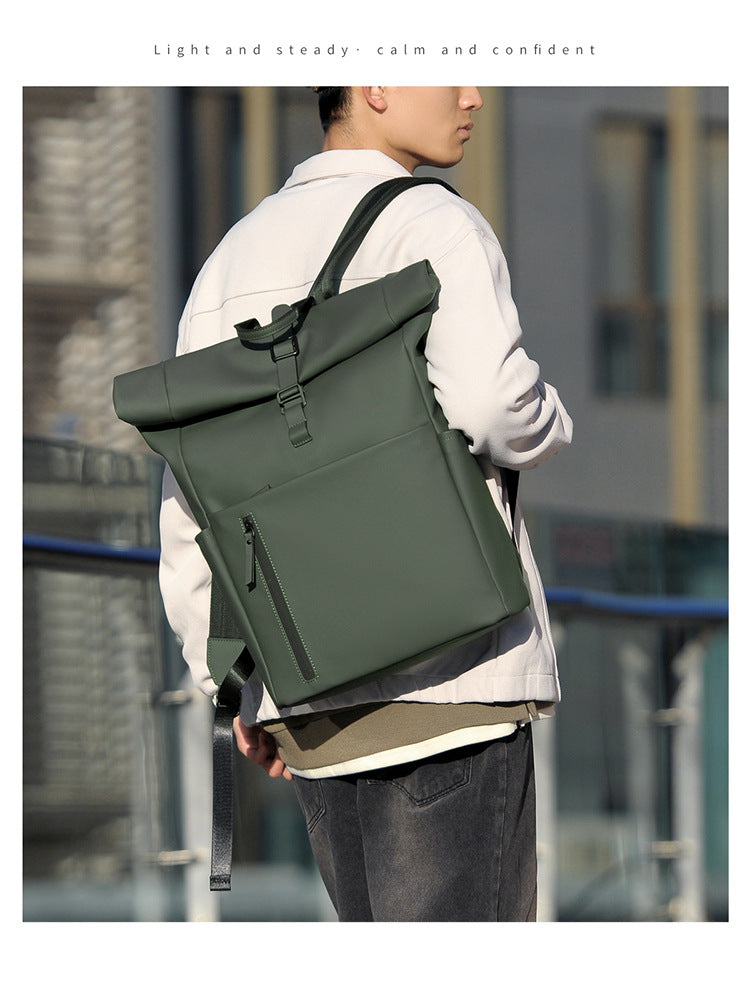 創意小物館 捲頂大容量防水背包