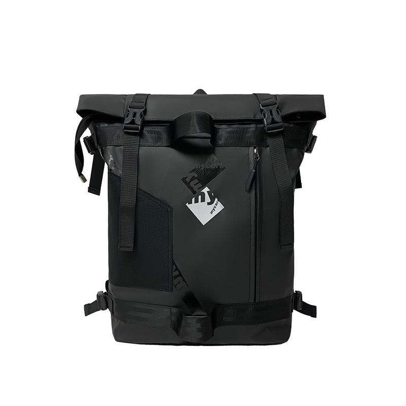 創意小物館 韓版街頭潮流防水雙肩包