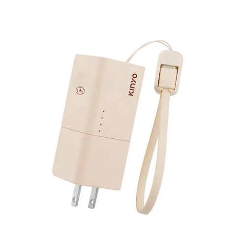 【KINYO】5 in 1自帶AC迷你萬能行動電源(KPB-2652)