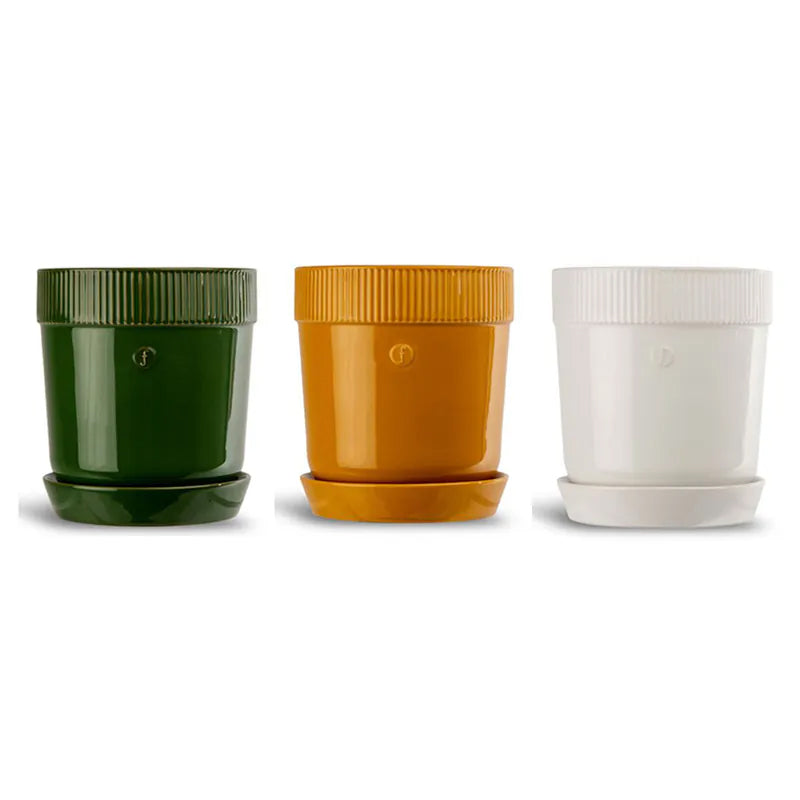 瑞典 sagaform Elise 花盆-三色 中型