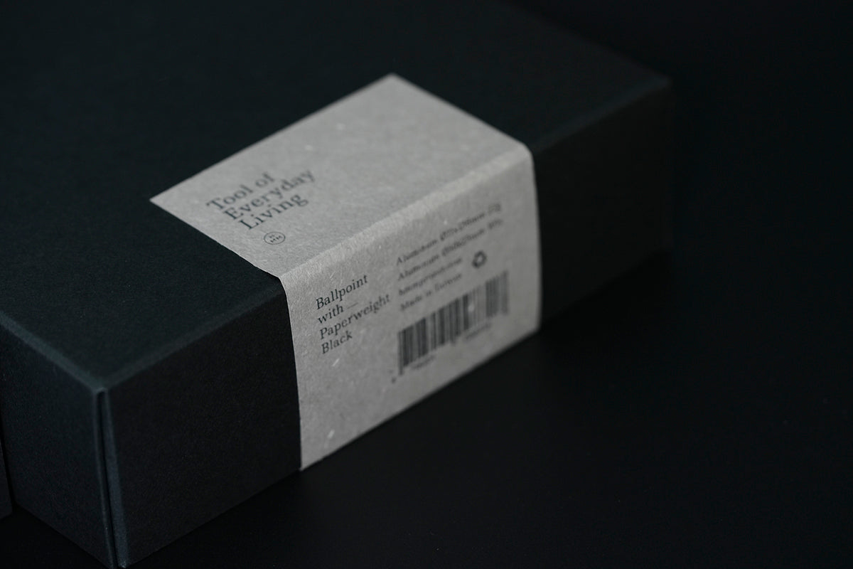 HMM 鋁質書寫禮盒（全金屬紙鎮＋原子筆）