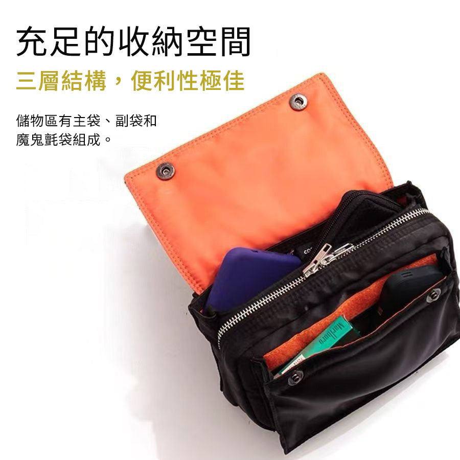 創意小物館 日系防潑水單肩隨身包