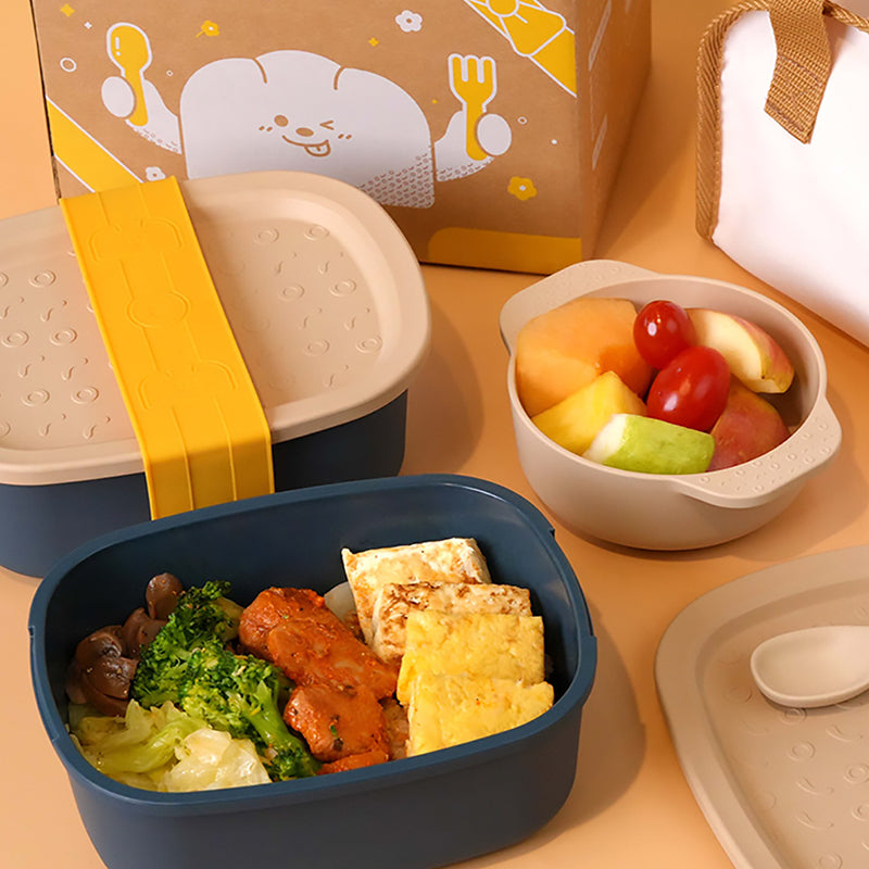 點睛設計 DOTdesign 天然竹纖維便當盒餐具組