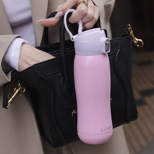 乾唐軒 躍動保溫杯 / 雙層不銹鋼 / 馬卡龍款 / 便攜拉環蓋 / 5色 500ml