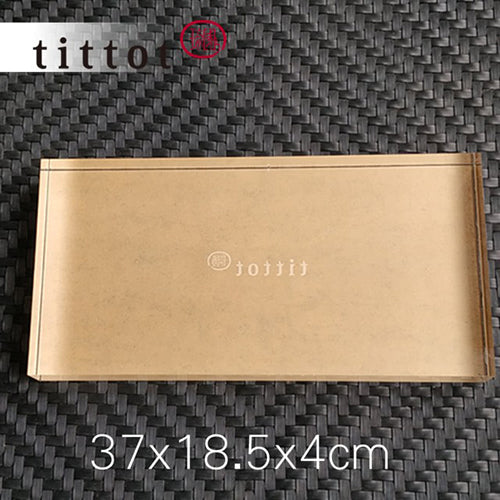 【可雷雕】琉園 tittot 透明大長底座