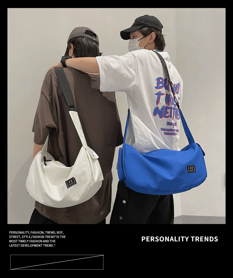 創意小物館 防潑水運動單肩包