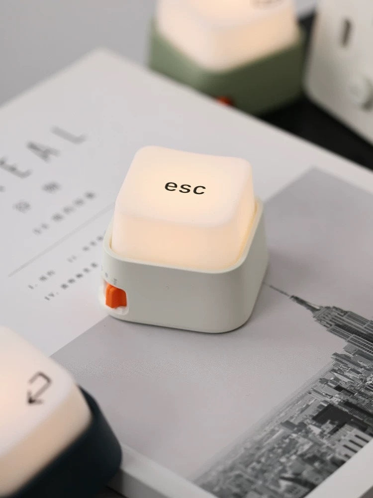 創意小物館 鍵帽紓壓小夜燈