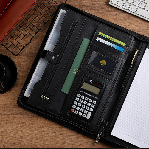 創意小物館 A4商務拉鍊文件包