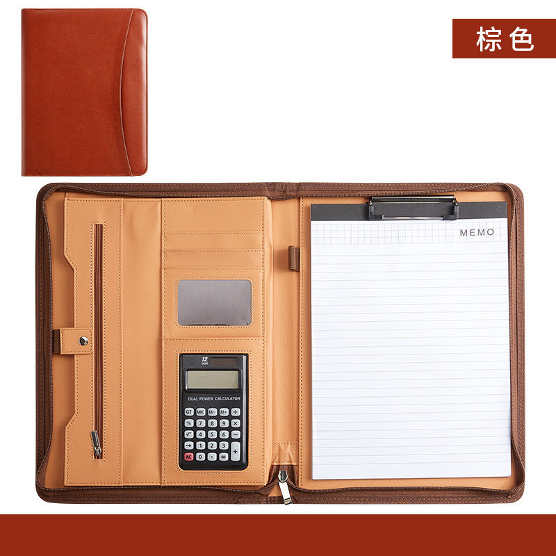 創意小物館 A4商務拉鍊文件包